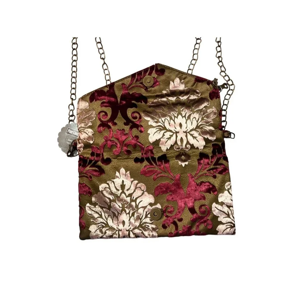 Vintage Pier One Purse NEW Chain Strap Small - Picture 4 of 12